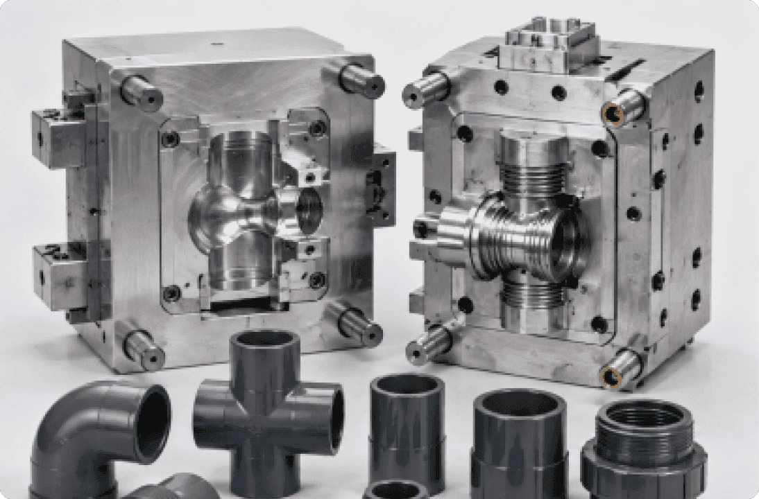 Pipe Fitting Injection Mold
